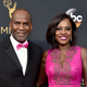 Actors Julius Tennon (L) and Viola Davis attend the 68th Annual Primetime Emmy Awards on September 18, 2016 in Los Angeles, California.